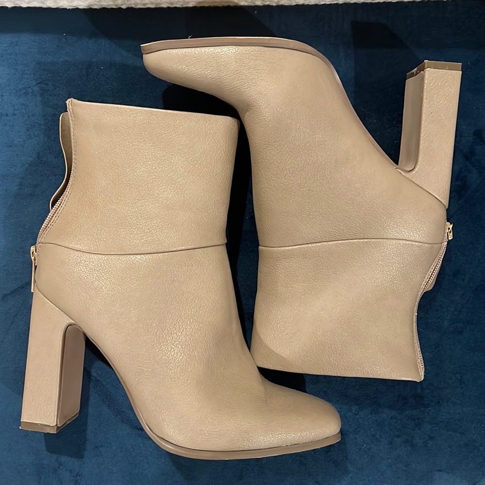 Tan Booties